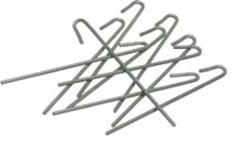 Football Net Ground Pegs - Metal Pack Of 10