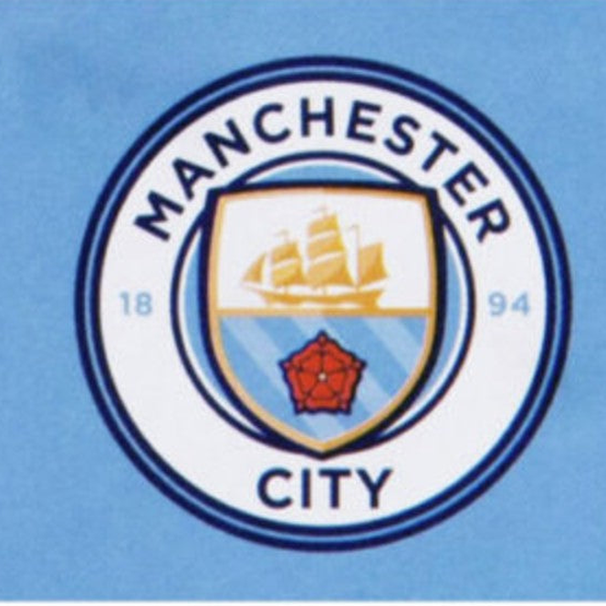 Foco Team Merchandise 5x3 ft Core Crest Flag showing a sports team logo on durable fabric for outdoor display.