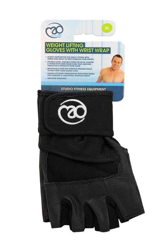 Fitness Mad Wt.Lifting Glove + Wrist Wrap