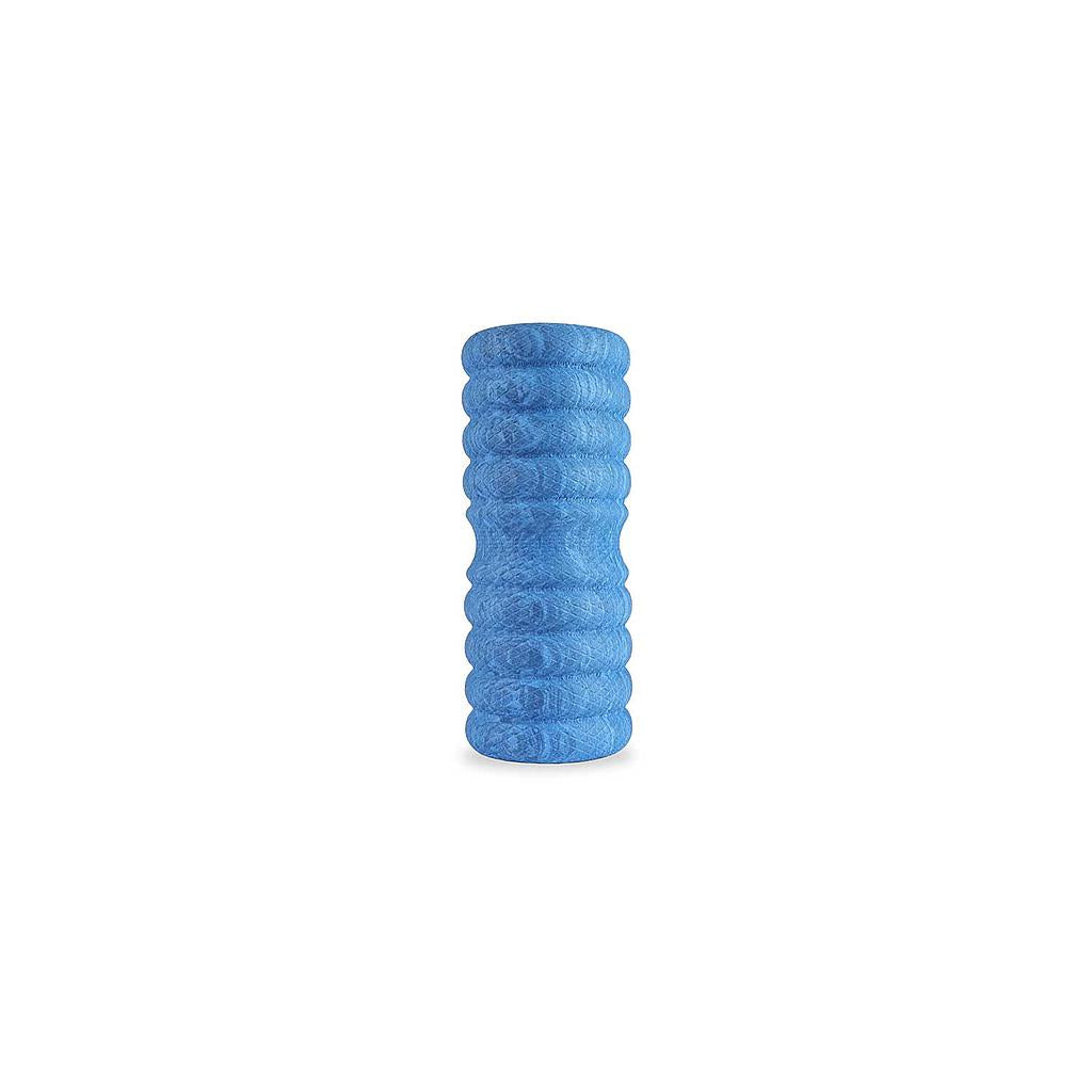 Fitness Mad 20cm foam roller for muscle massage and recovery, shown in a close-up image on a sporting goods background.