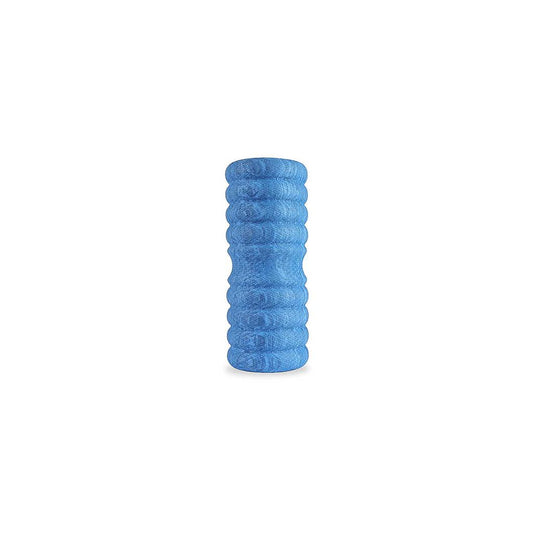 Fitness Mad 20cm foam roller for muscle massage and recovery, shown in a close-up image on a sporting goods background.