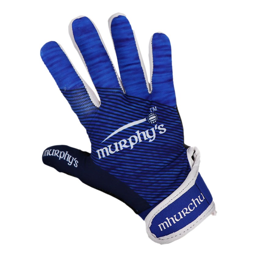 Junior Murphy's Gaelic Gloves in navy, made for sports, featuring breathable fabric and snug fit for youth Gaelic games.