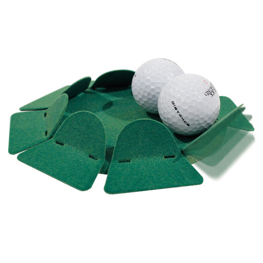 Masters Master Deluxe Putting Cup for golf practice, featuring a durable, portable design for indoor and outdoor putting training.