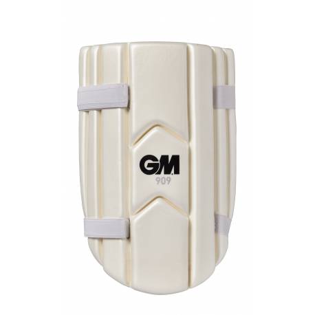 Gunn and Moore GM 909 Thigh Pad for cricket, padded protective gear for thigh protection during sports activities.