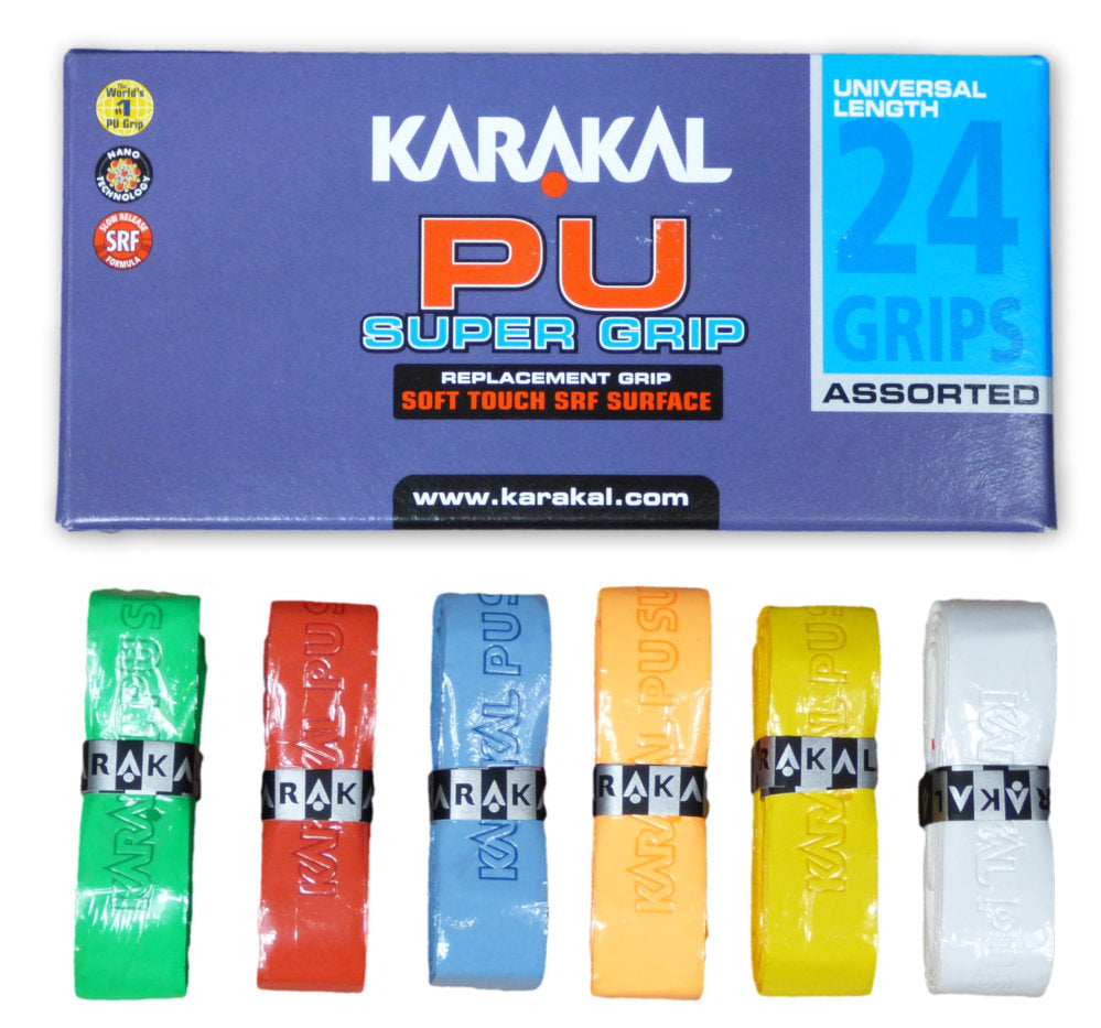 Karakal Supergrip Box 24 Plain Assorted