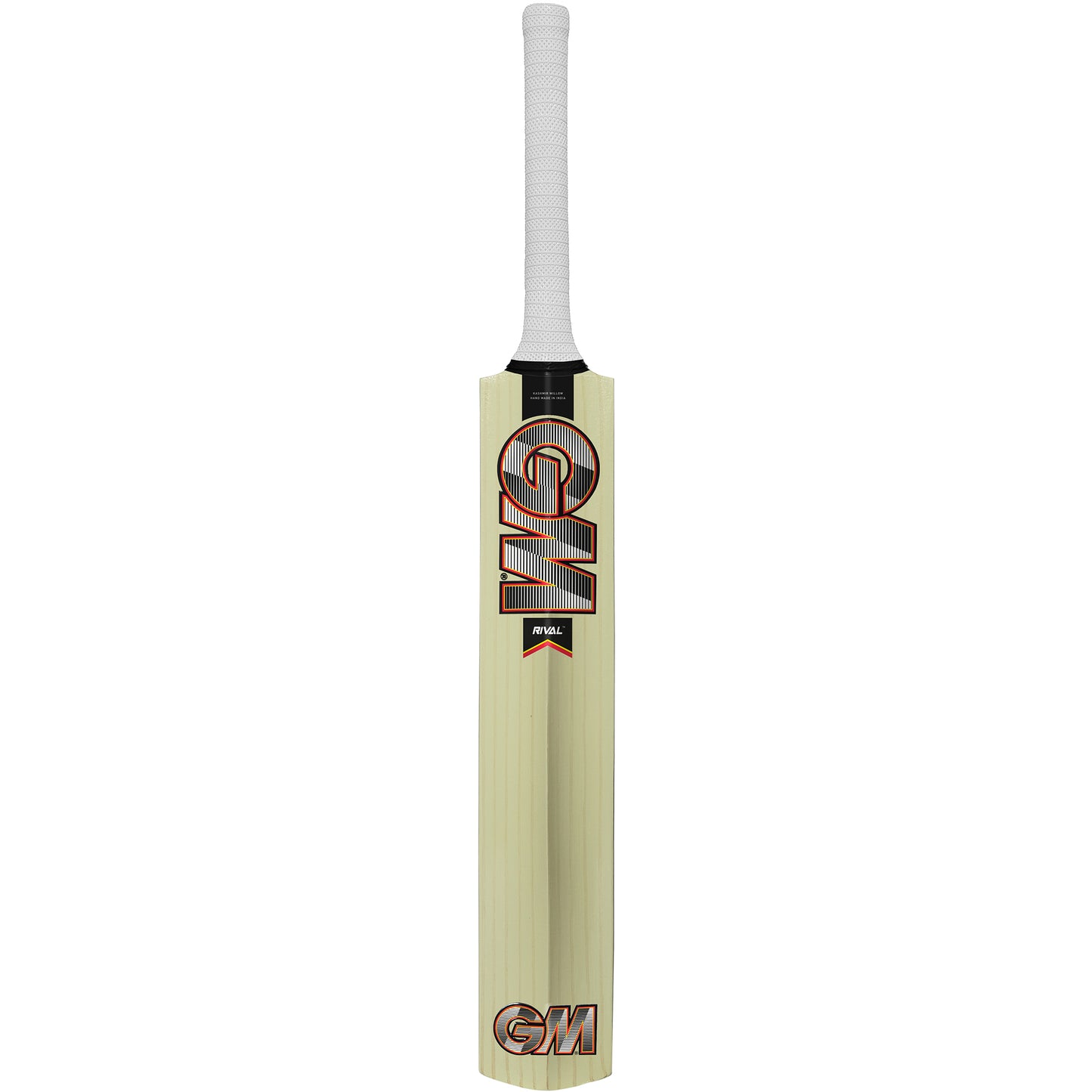 Gunn & Moore GM Cricket Bat Rival with polished wood finish and traditional handle, designed for cricket players.