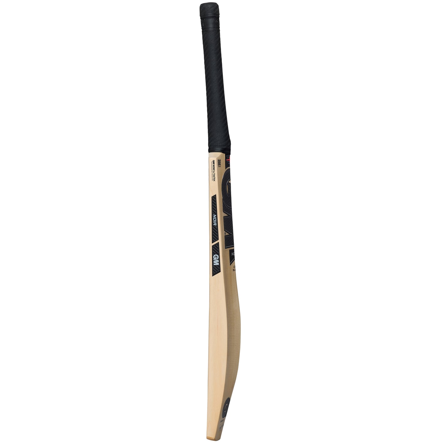 GM Cricket Bat Noir 404 Delta by Gunn & Moore, full-size English Willow cricket bat with a sleek black finish and sturdy grip.