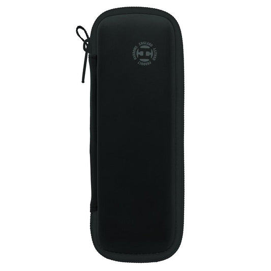 Harrows Blaze Dart Case for storing and protecting darts, featuring a sturdy black exterior and compact design.