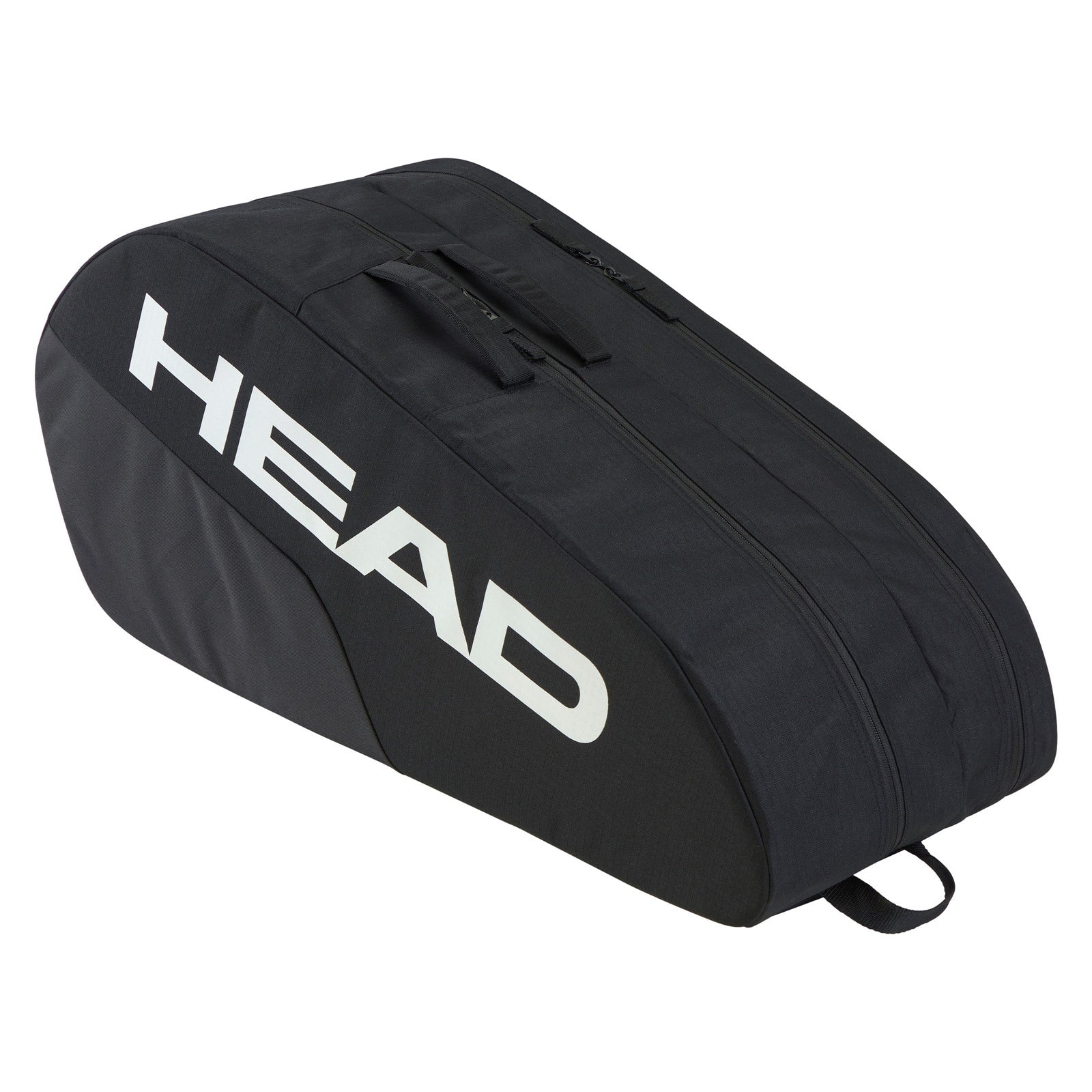Head Head Base Racquet Bag holdall with multiple compartments and padded straps for easy carrying and storage of tennis gear.