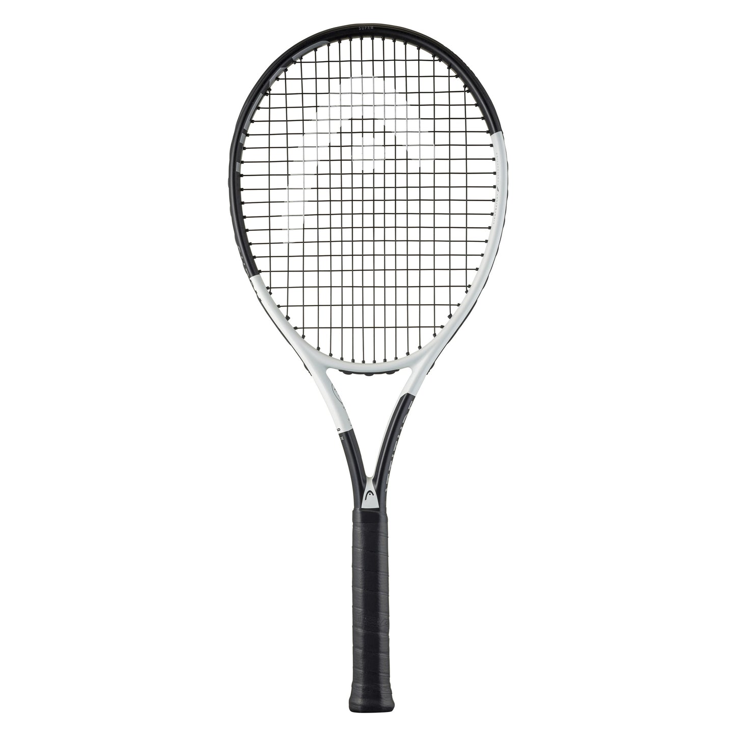 Head MX Attitude Supreme 27-inch tennis racket with grip size 3, showcasing its sleek frame and string pattern.