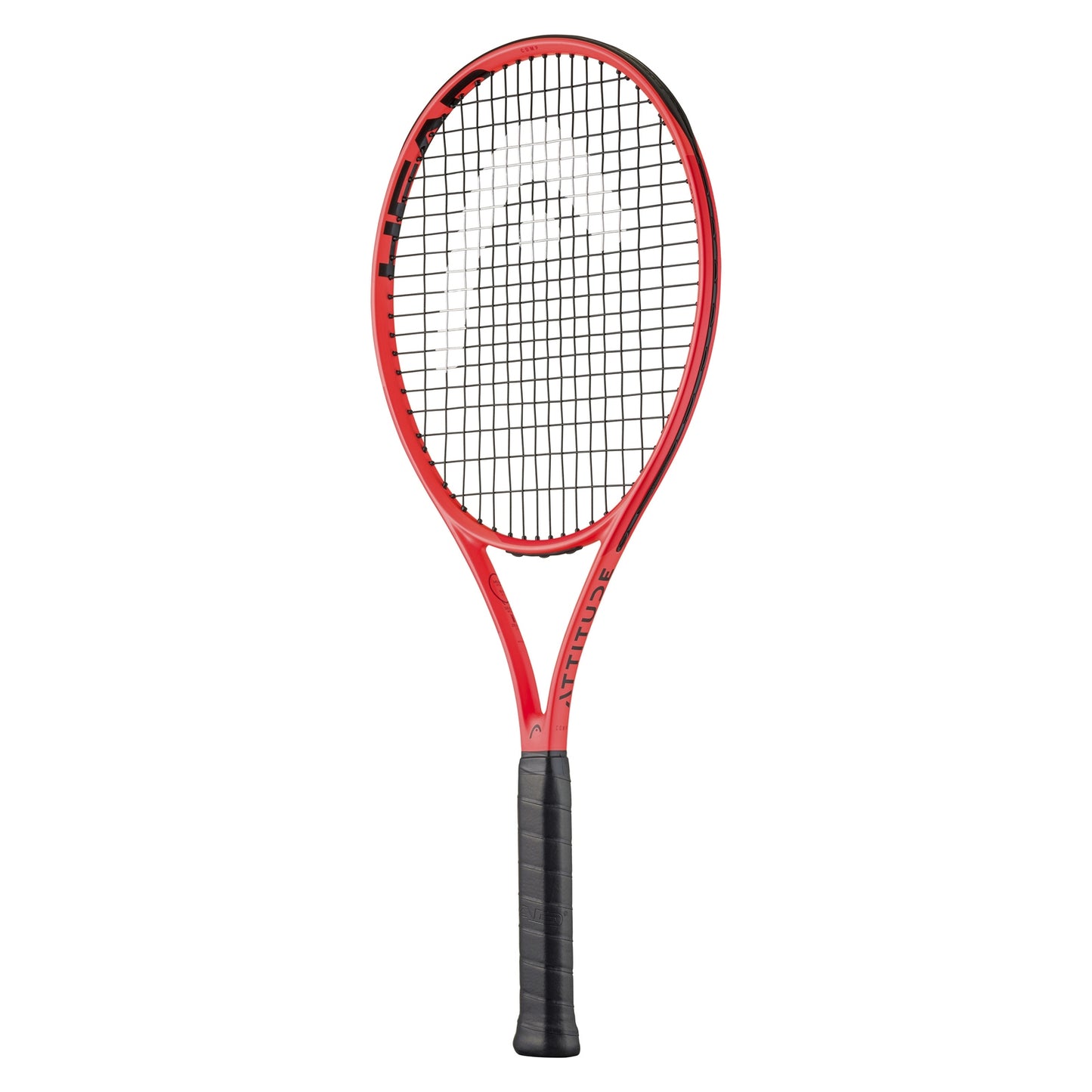 Head MX Attitude Comp tennis racket, 27-inch size with grip size 3, showing the sleek frame and grip details.