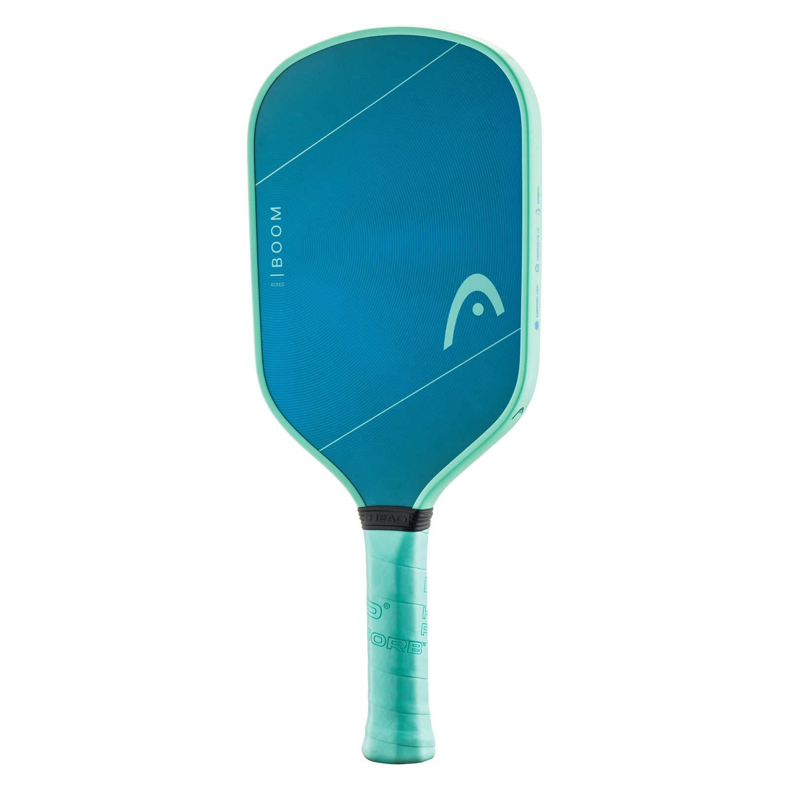 Head Boom Xceed pickleball racket with ergonomic grip and lightweight frame, designed for all-level pickleball players.