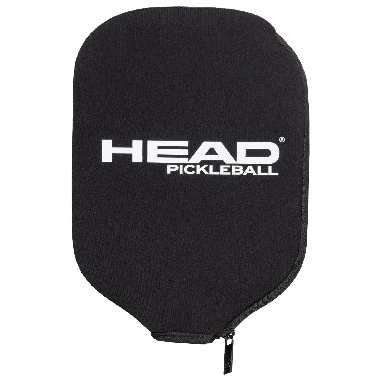 Head pickleball paddle cover bag, durable protective case for HEAD brand pickleball paddles, showing a sleek black design.