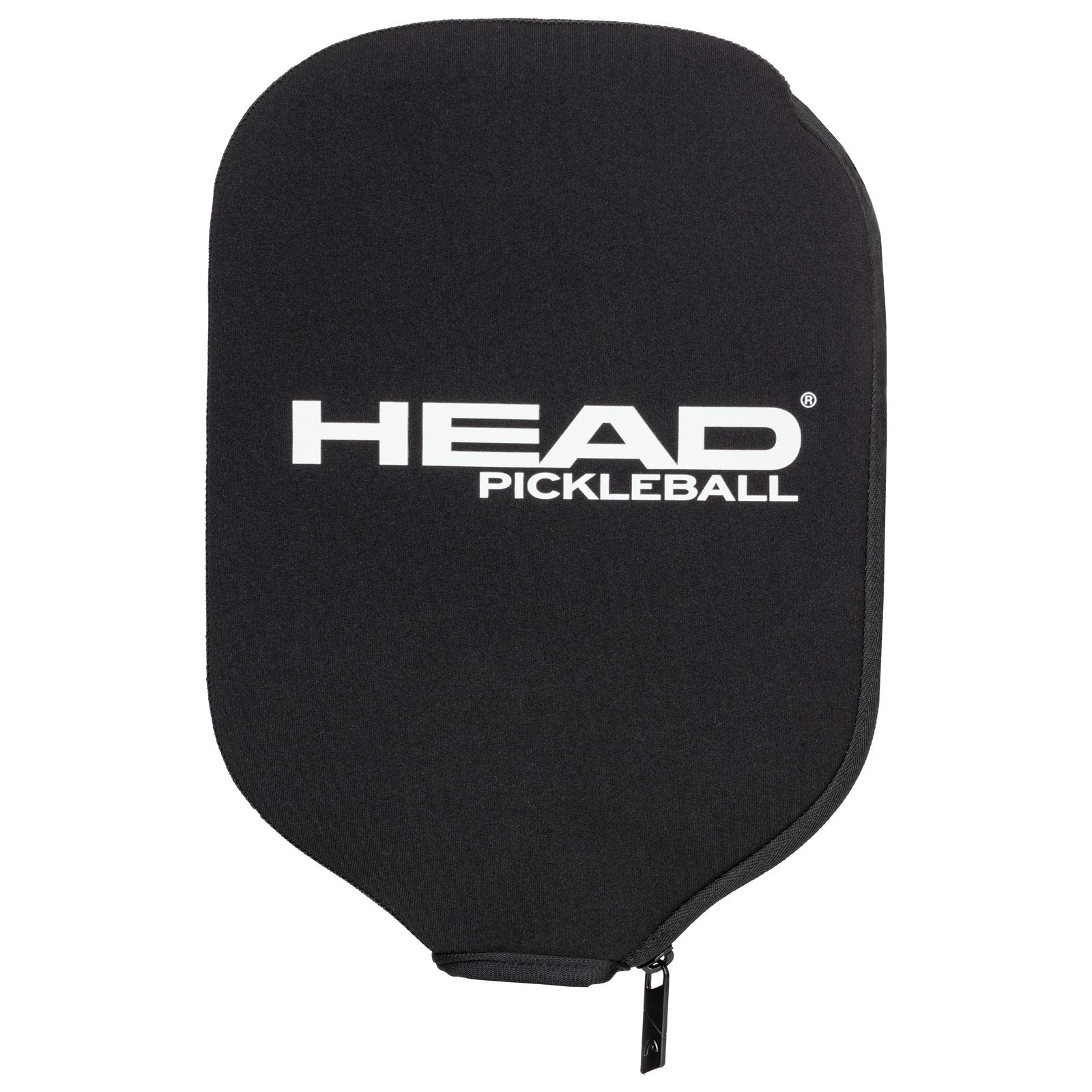 Head pickleball paddle cover bag, durable protective case for HEAD brand pickleball paddles, showing a sleek black design.