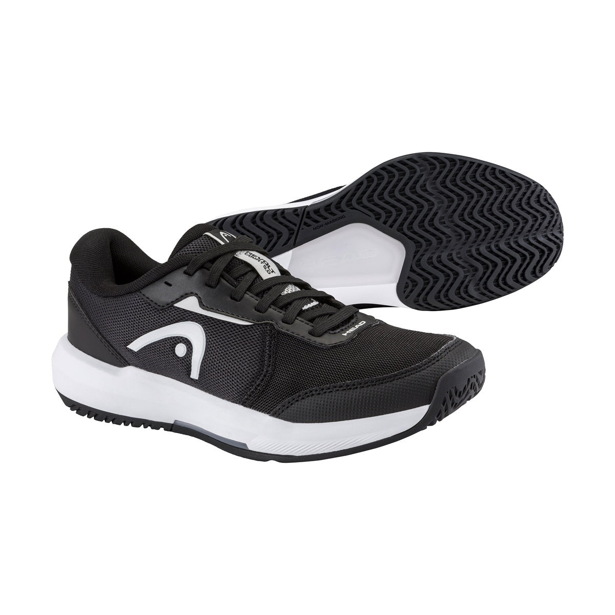 Women's Head Revolt Court 5.0 tennis shoe with supportive design and athletic style, suitable for on-court performance.
