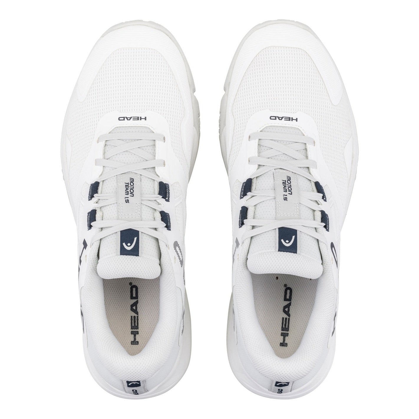 Men's HEAD Motion Team 1.5 Padel shoe, showing the athletic design and supportive sole suitable for padel players.