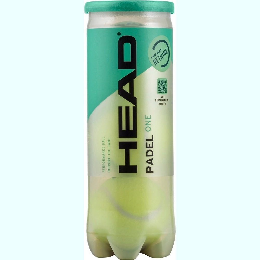 Head Padel One Balls 3-Ball Tube