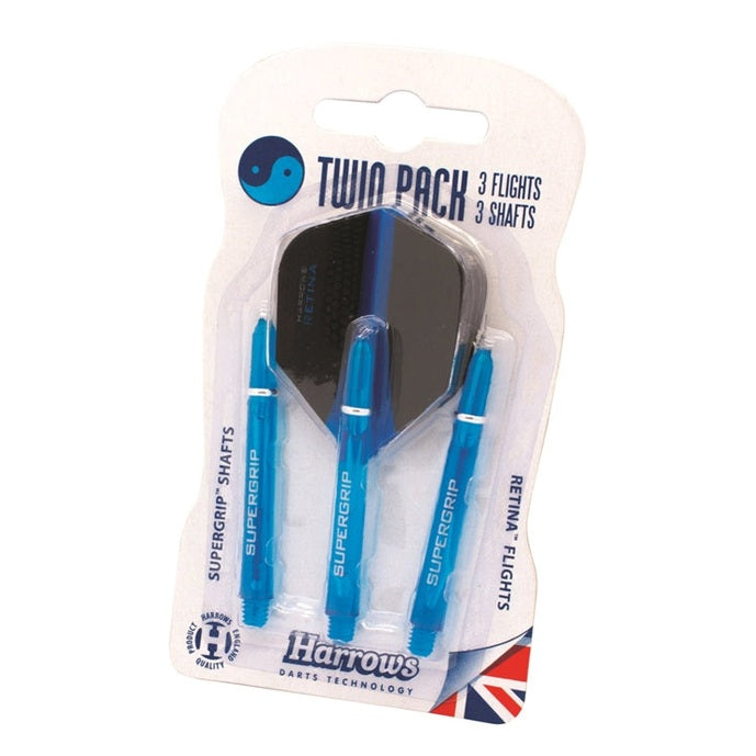 Harrows Twin Pack Stems & Flights