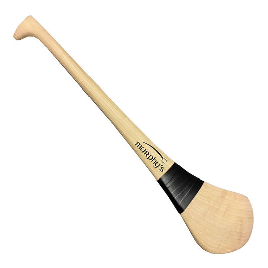 Murphy's Wexford Ash Hurling Stick with wooden handle and traditional design, used for hurling sports.