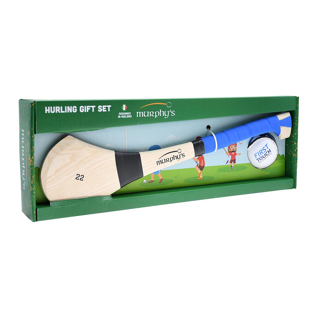 Murphy's Hurley gift set featuring sporting goods, including accessories and tools displayed in a neatly arranged package.