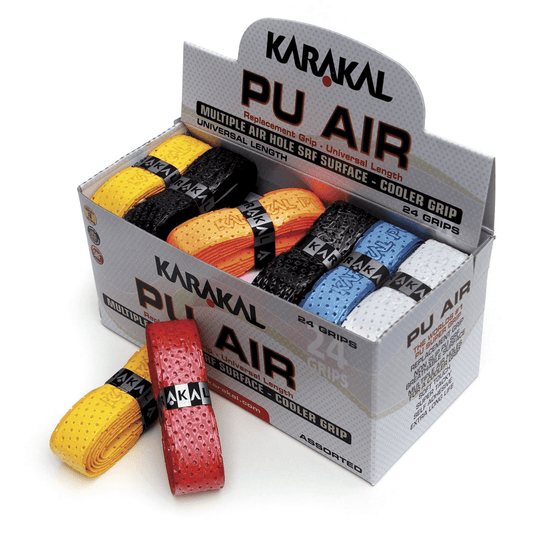 Karakal Coloured PU Super Air Grip Box of 24