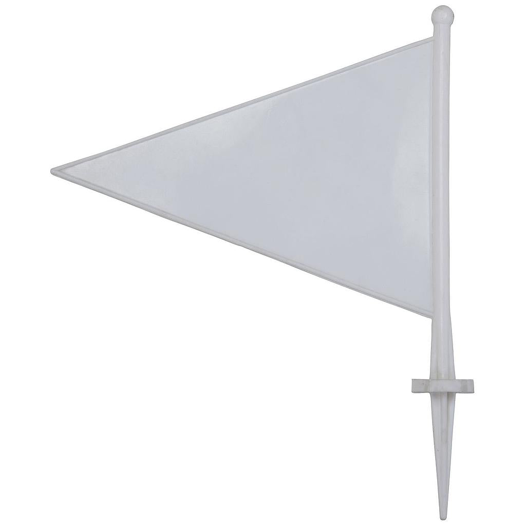 Kookaburra Boundary Flags pack of 25, bright sporting goods flags for cricket or sports boundary markers.