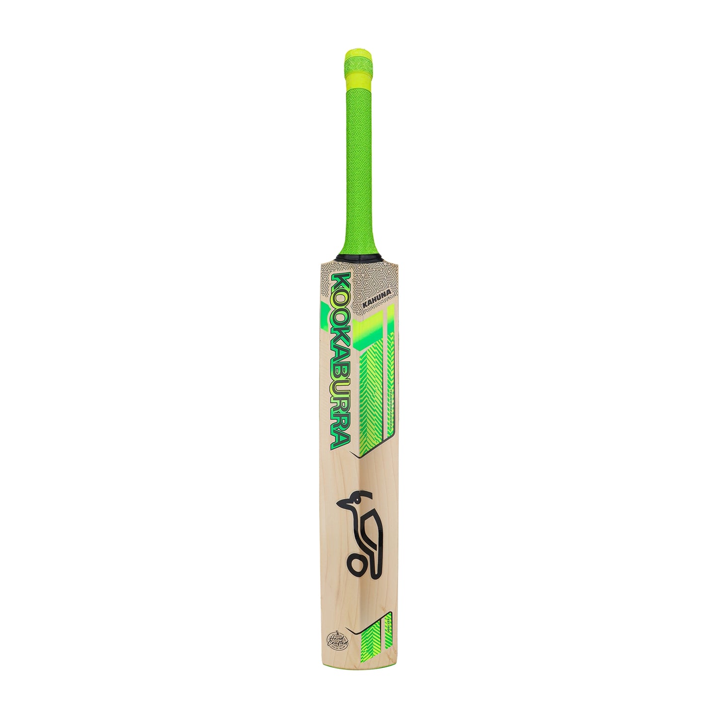 Kookaburra Kahuna 6.4 cricket bat made of English Willow, full size, with a smooth handle and polished blade.