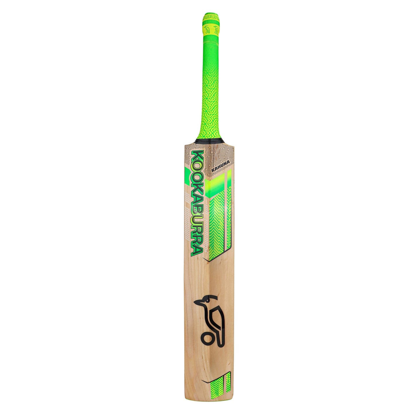 Kookaburra Kahuna 9.1 cricket bat with wooden handle and signature branding, designed for cricket players.