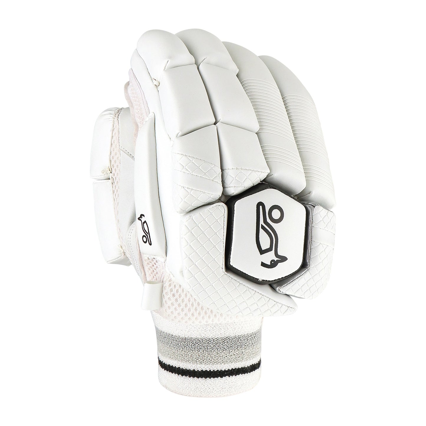 Kookaburra Batting Glove Ghost 4.1 cricket glove with padded fingers and palm for cricket batting protection.