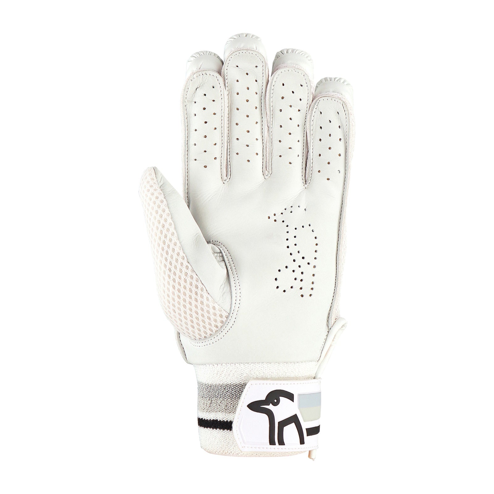 Kookaburra Batting Glove Ghost 4.1 for cricket, showing the padded palm and finger protection with the brand logo.