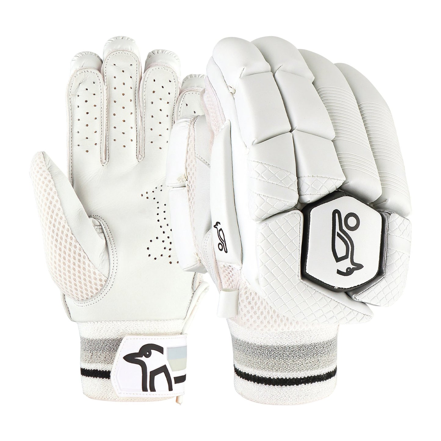 Kookaburra Batting Glove Ghost 4.1 cricket gloves with padded palms and adjustable straps for enhanced protection and comfort.