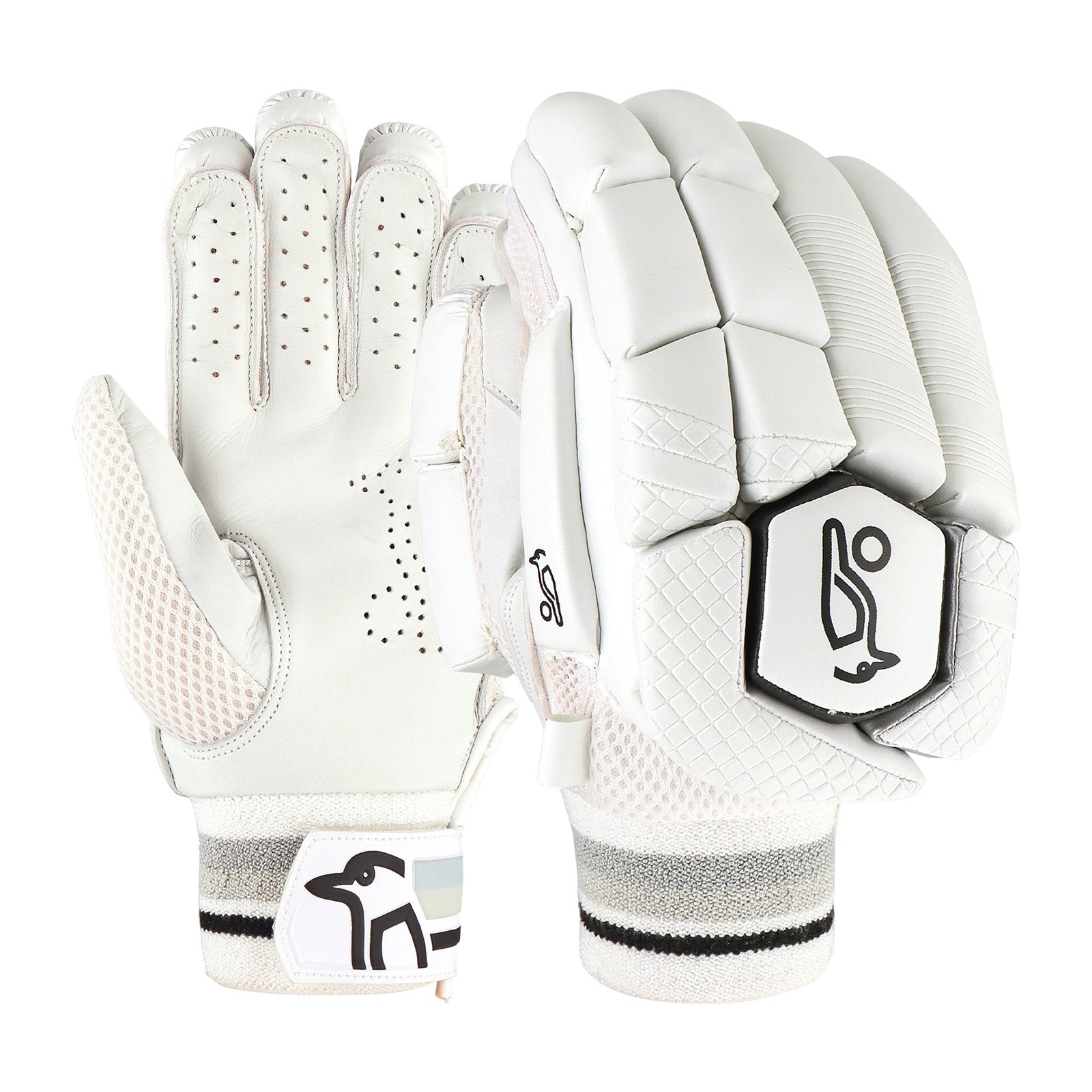 Kookaburra Batting Glove Ghost 4.1 cricket gloves with padded palms and adjustable straps for enhanced protection and comfort.