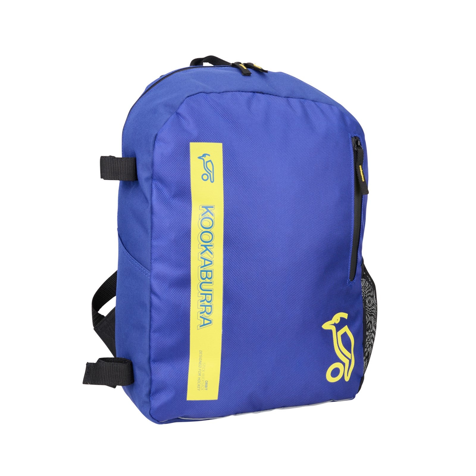 Kookaburra Hockey Orbit Rucksack with adjustable straps and spacious compartments for hockey gear and personal items.