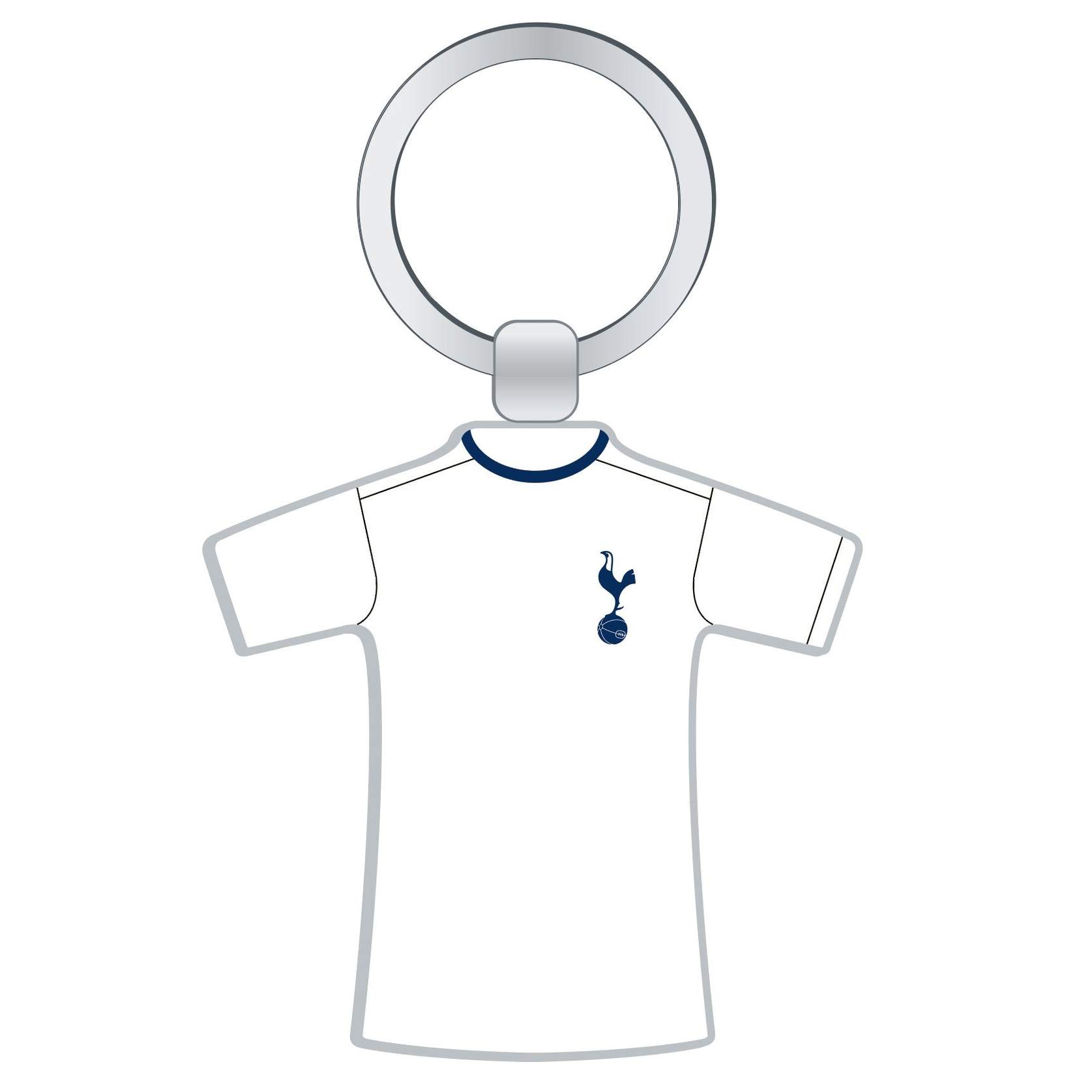 Foco Team Merchandise acrylic double-sided kit keyring featuring team logo and branding, perfect for sports fans.