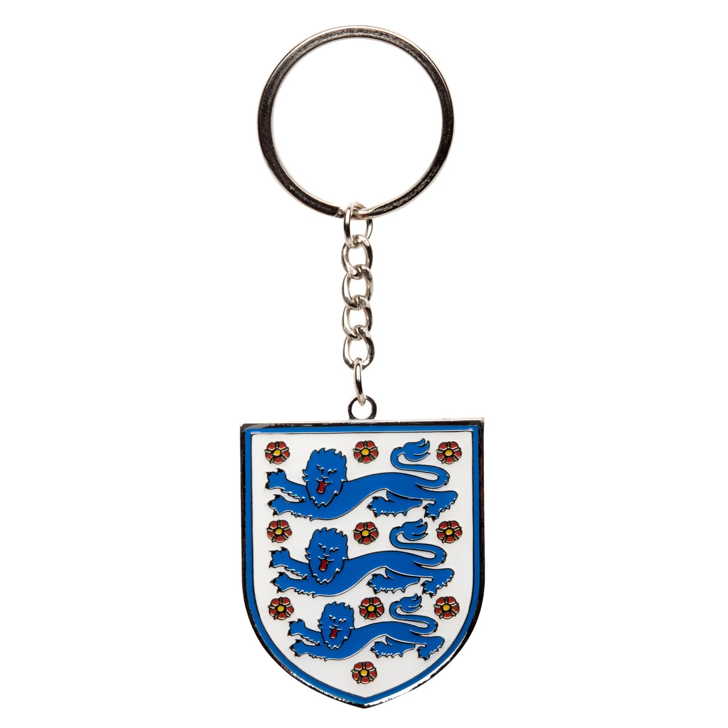 Foco Team Merchandise Crest Keyring with sport team emblem and metallic keyring attachment.
