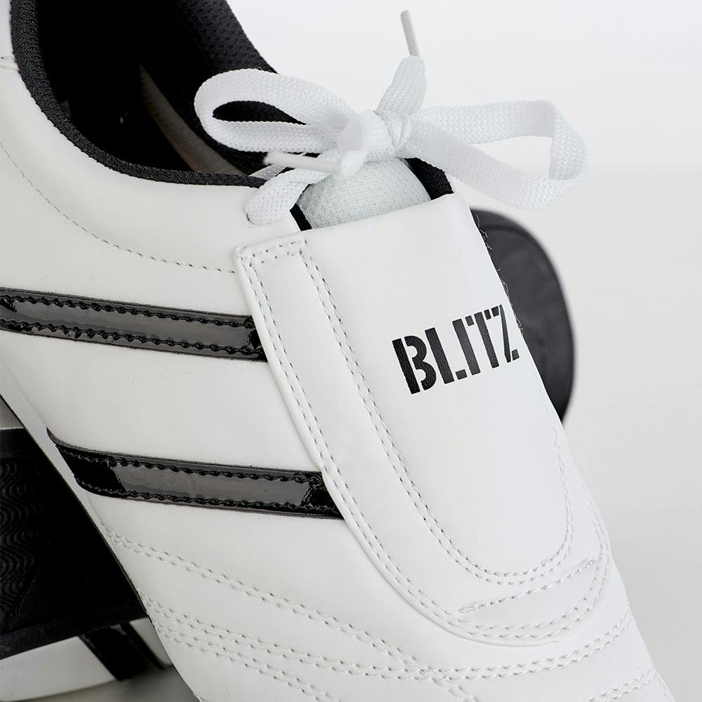 Blitz Kids Martial Arts Training Shoes - White / Black