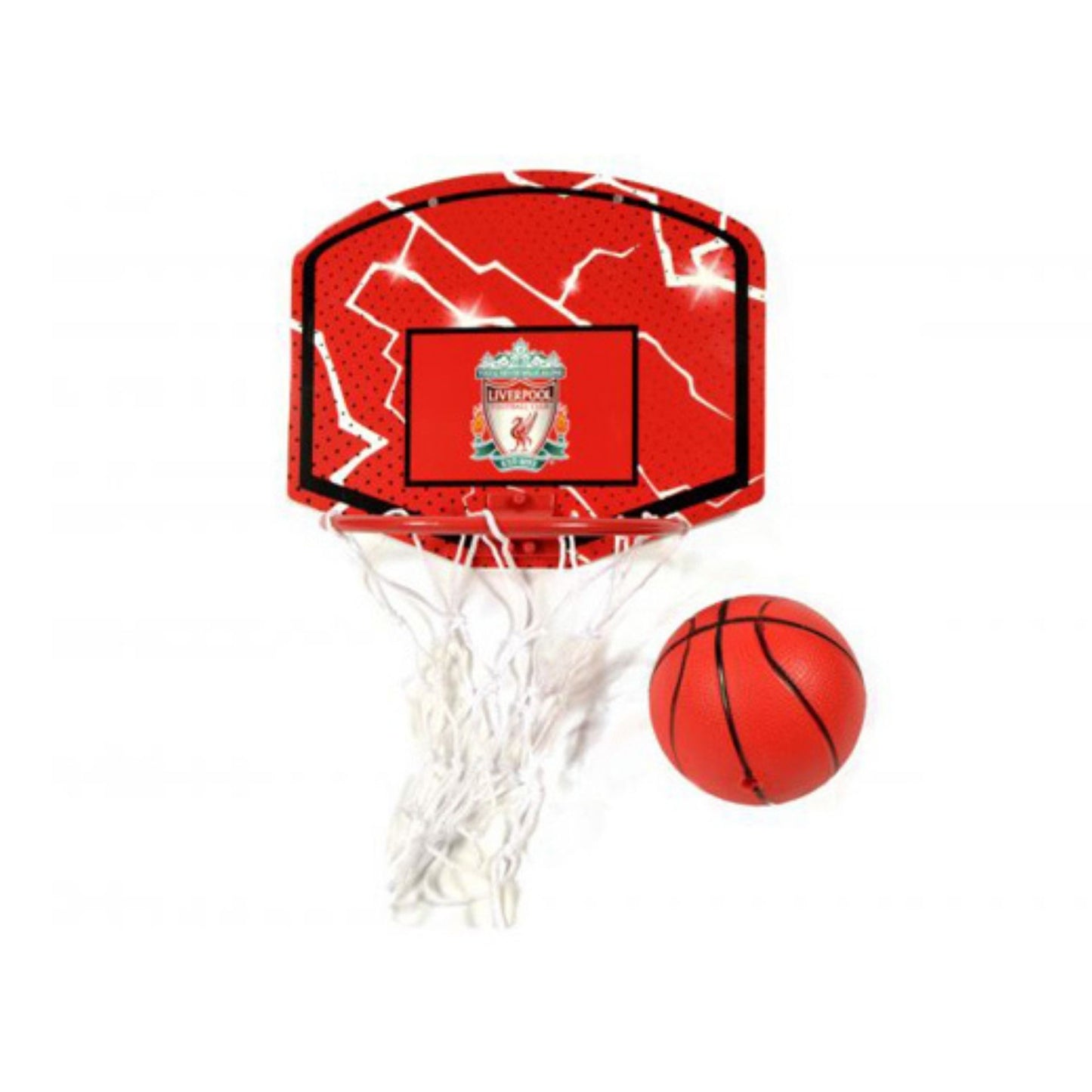 Team Merchandise mini basketball set with small orange basketballs and a compact hoop for indoor or outdoor play.