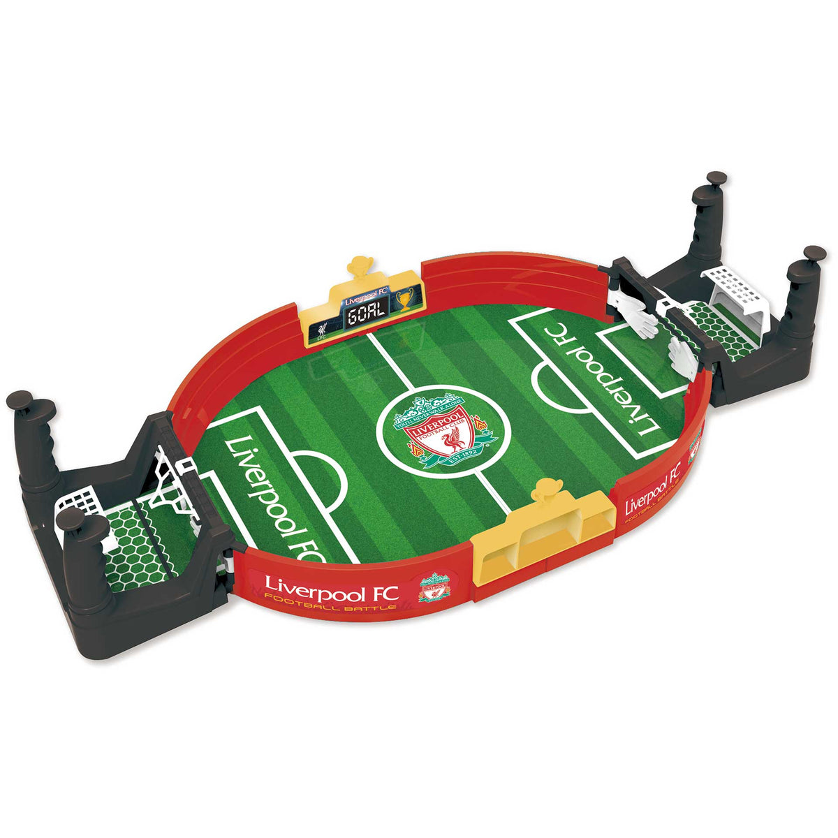 Team Merchandise mini tabletop football game, 38cm, sporting goods with miniature football figures and a playing field.