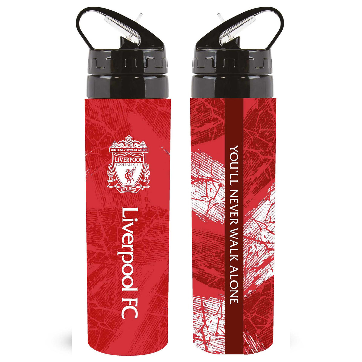 Team Merchandise aluminium 750ml sports water bottle with sports cap, ideal for active use and outdoor activities.
