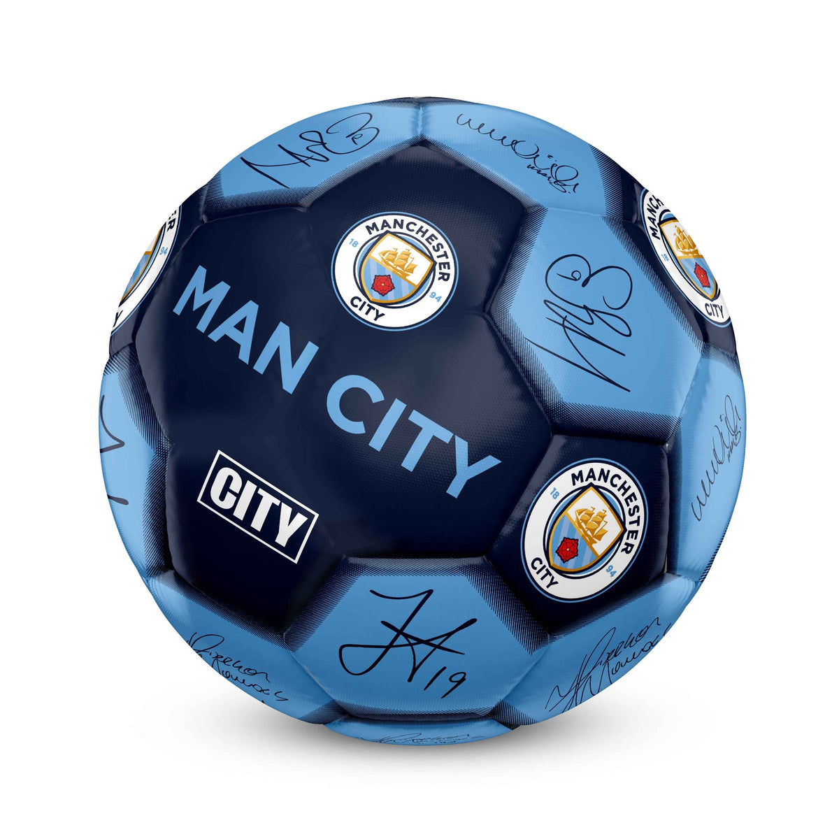 Team Merchandise size 5 signature football with 26 panel design, sporting goods for soccer or football games.