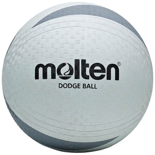 Molten D2S1200-UK soft dodgeball in bright orange for sports and recreational play, made by Molten.