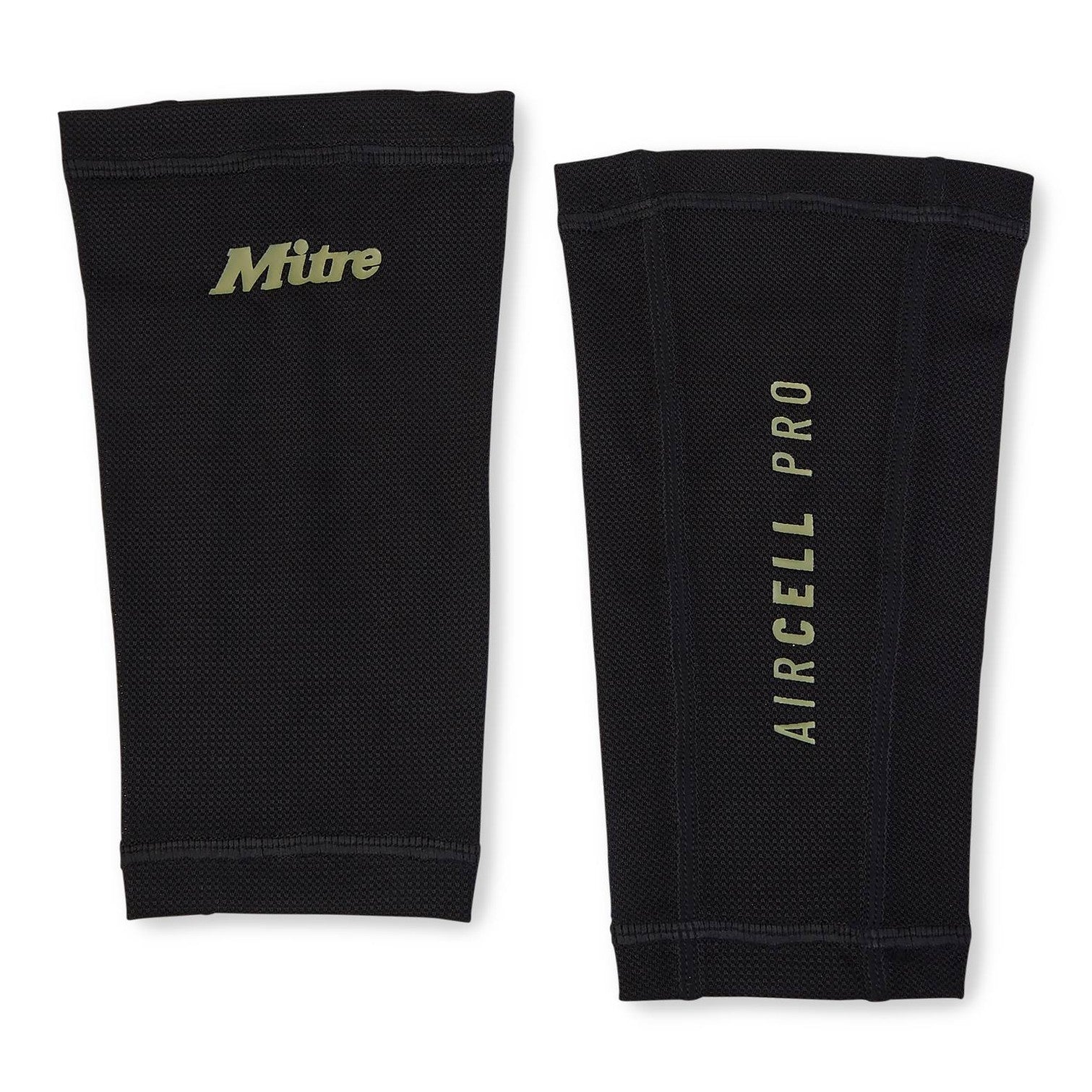 Mitre Aircell Pro Mitre Shinpad slip-in football shin pad with padded aircell protection and adjustable straps