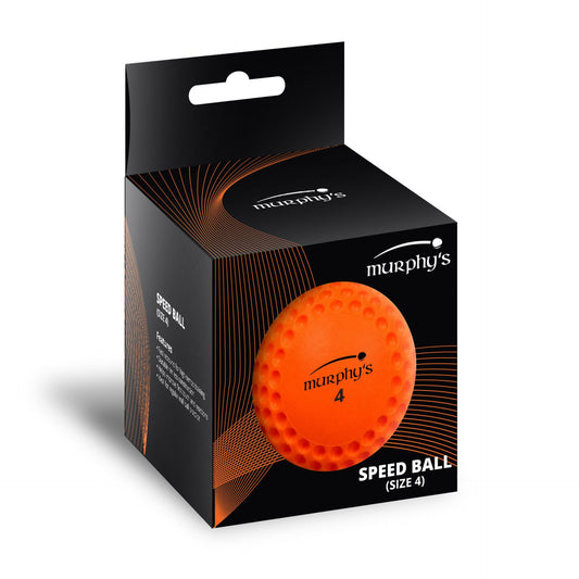 Murphy's Speed Ball single sporting goods volleyball with black and white panels perfect for training and recreational play