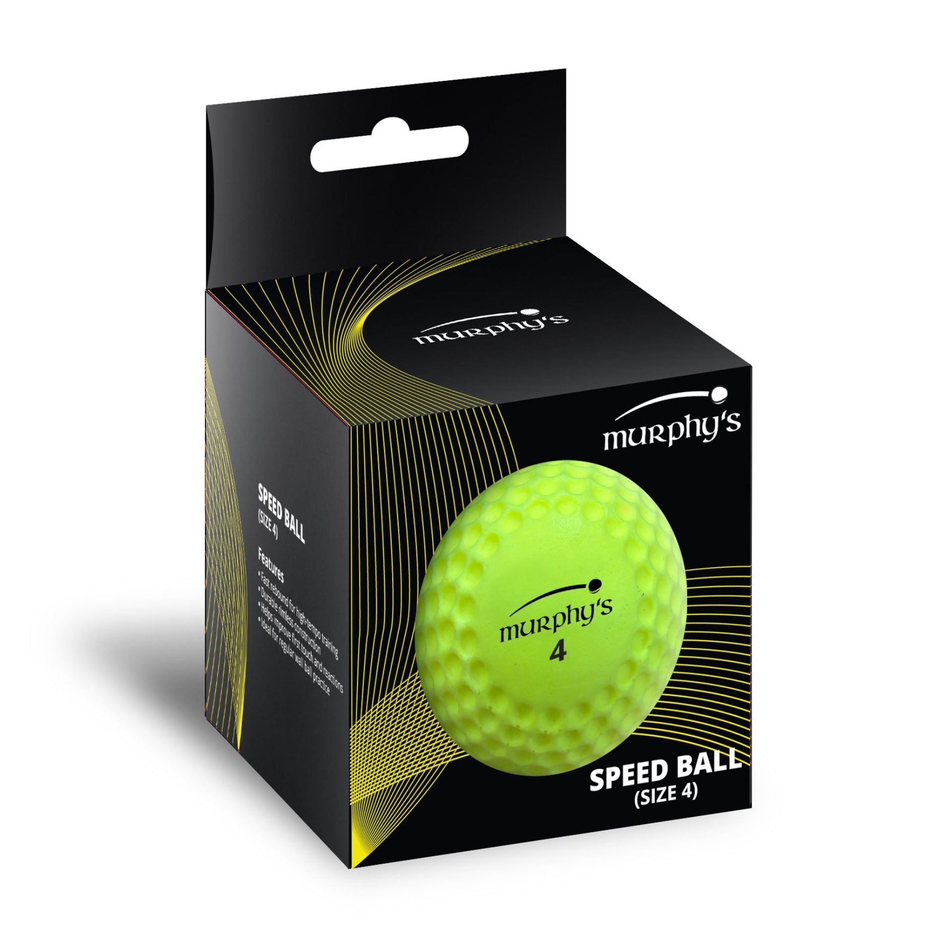 Murphy's Speed Ball single sporting goods product, showing a close-up of the ball used for speed training and reflex exercises.