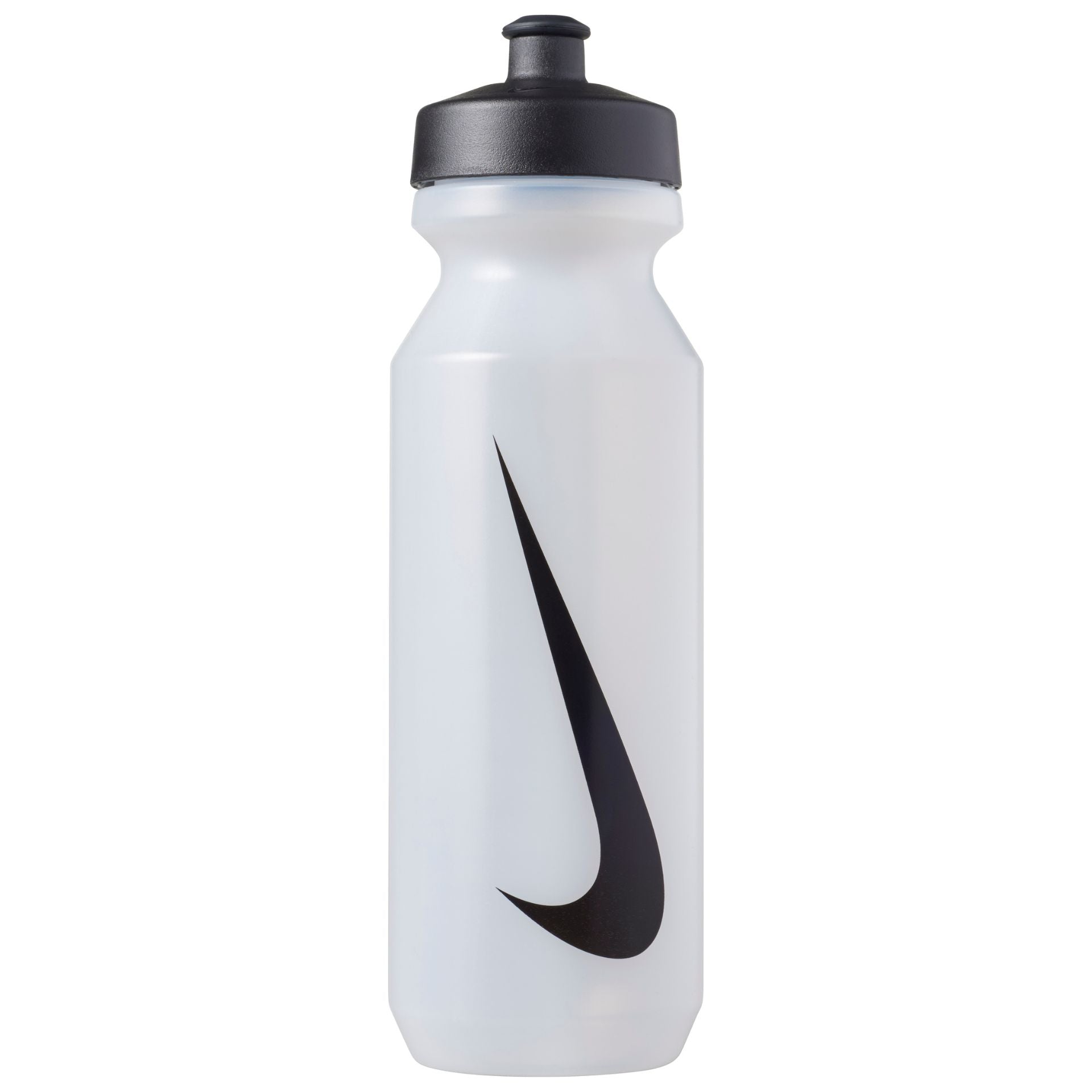 Nike Big Mouth Bottle 2.0 32oz sports water bottle with wide opening and large capacity, featuring Nike branding and durable plastic construction.