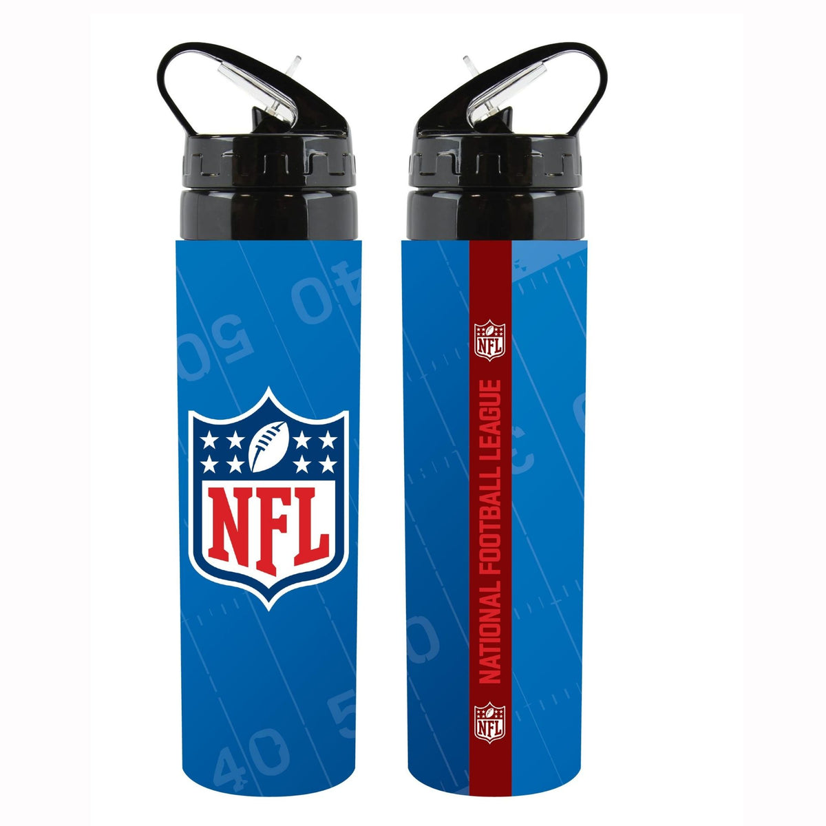 Team Merchandise aluminium 750ml water bottle, sporty design, lightweight and durable for active use.