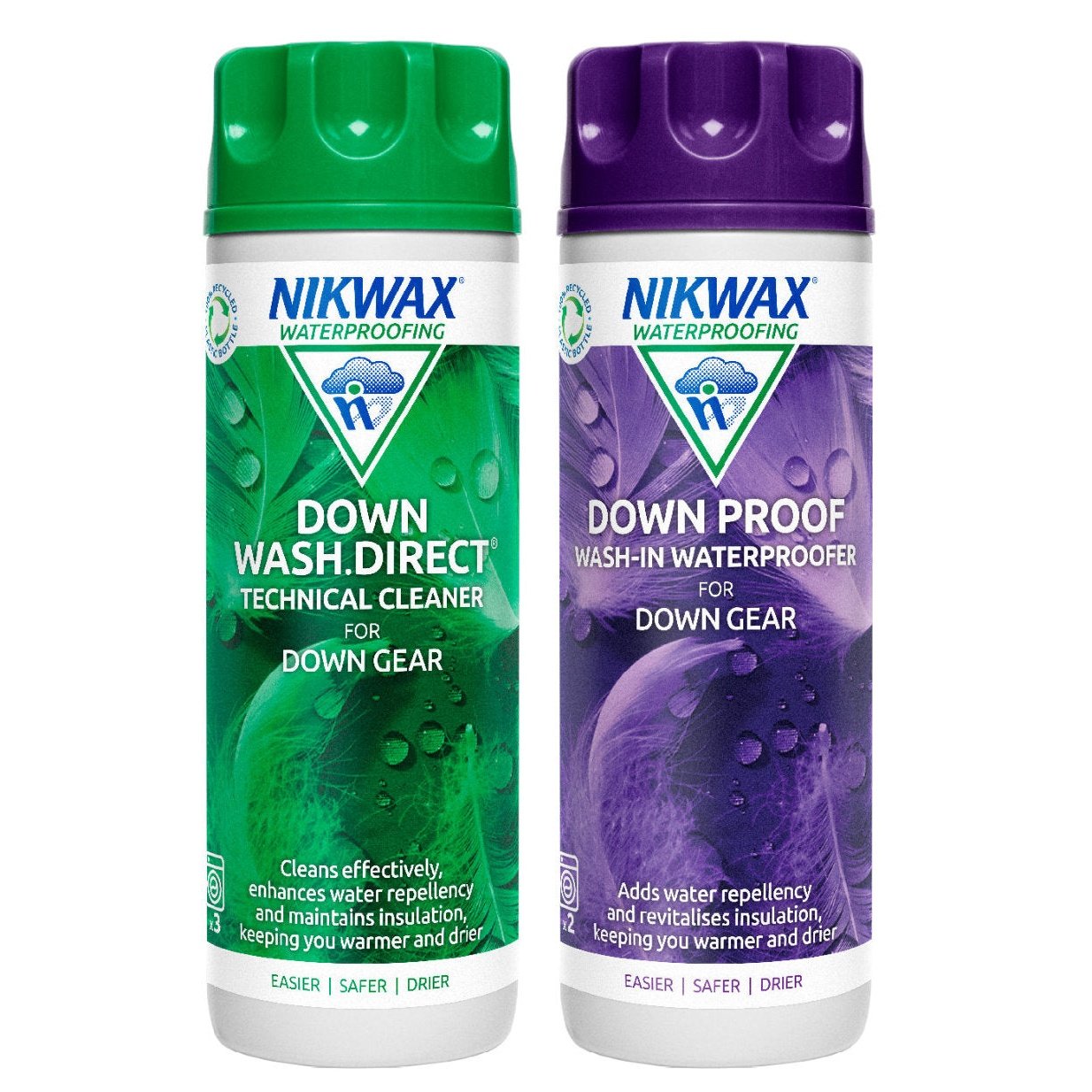 Nikwax Down Proof Direct / Down Wash Twin Pack 300Ml