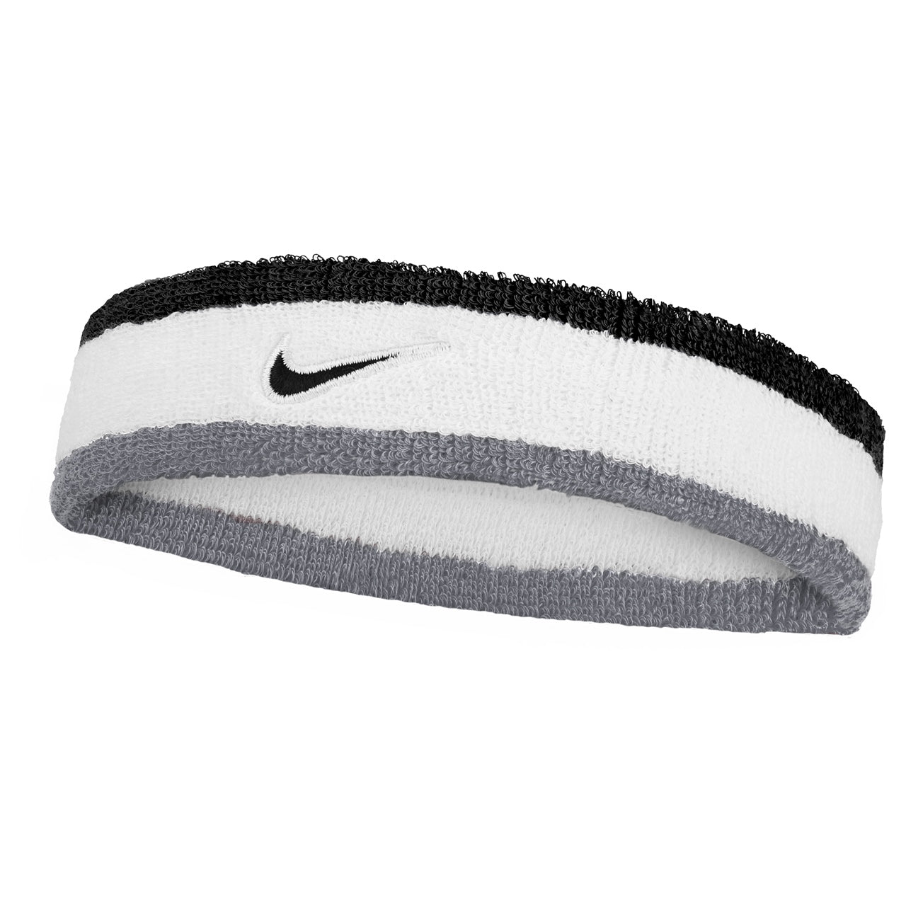 Nike Classic Headband Swoosh Black/White