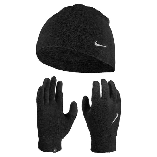 Nike Mens Fleece Hat And Glove Set - Winter Accessories Set