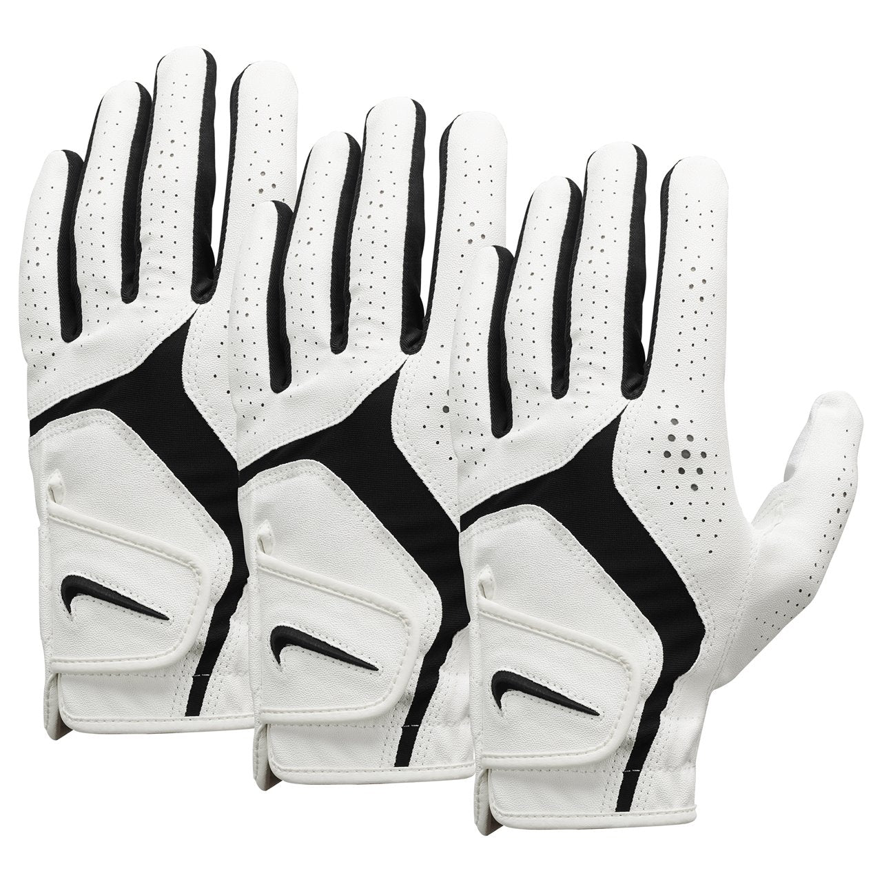 Nike Golf Gloves Dura Feel X White 3 Pack